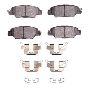 Mazda CX-5 Brake Pads - Rear - R1 Concepts - R1 Ceramic Pads and Hardware Kit - `16-`25